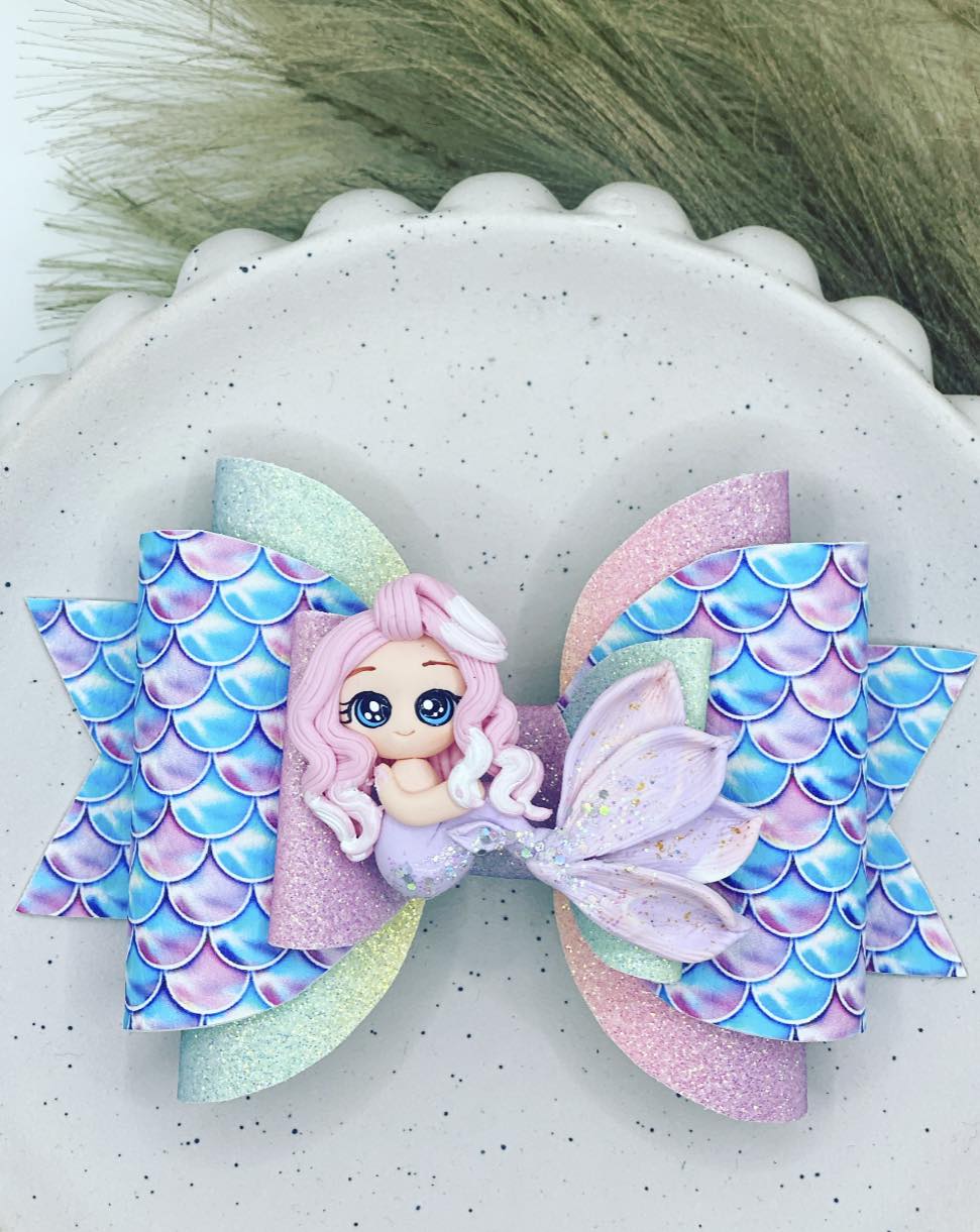 Mermaid #2 'Ivy Clay Bow'