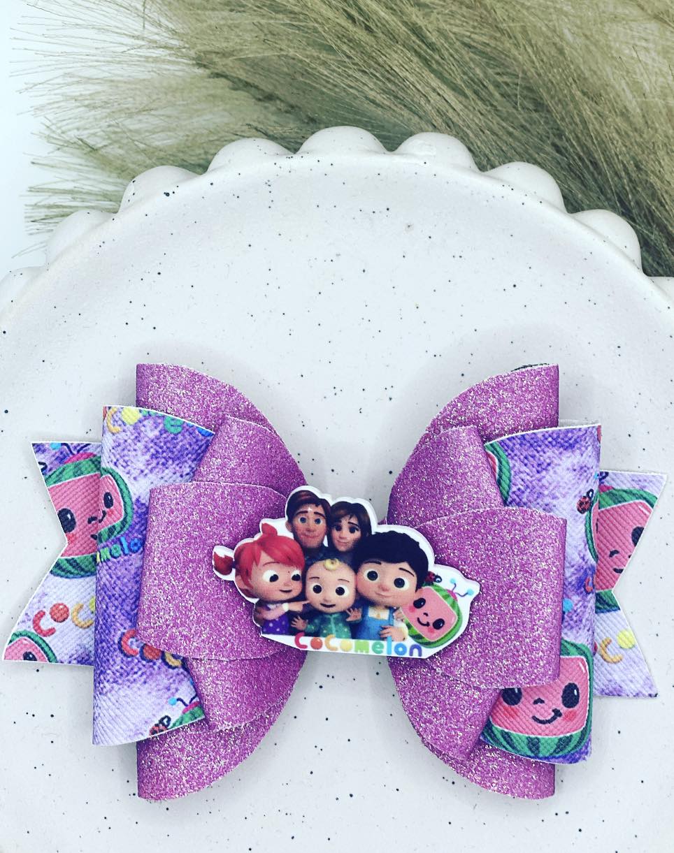 Purple Music Family 'Ivy Luxe Planar Bow'