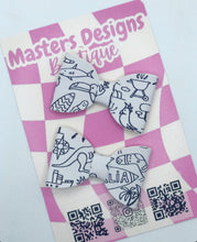 Load image into Gallery viewer, Colour me in ‘Piggy Tails’
