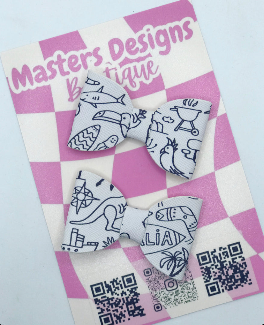 Colour me in ‘Piggy Tails’