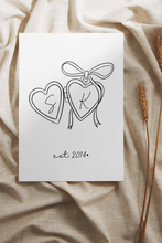 Load image into Gallery viewer, Locked in love Design
