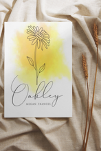 Load image into Gallery viewer, Birth Flower Name Design
