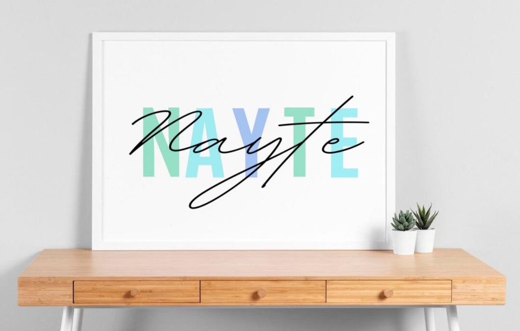 Personalized Name Design