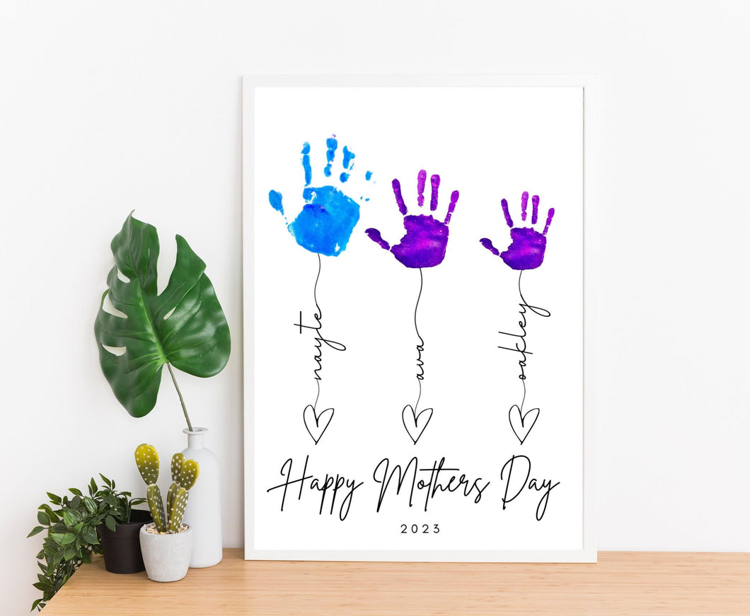 Personalized D.I.Y Handprint Design