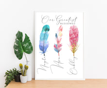 Load image into Gallery viewer, Our Greatest Blessings- Feather Edition
